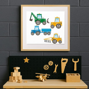 Poster Tracteurs multiples