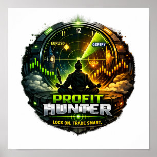 Poster Trading - Chasseur de Profit