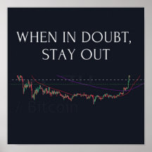 Trading Wall Art, En cas de doute rester dehors