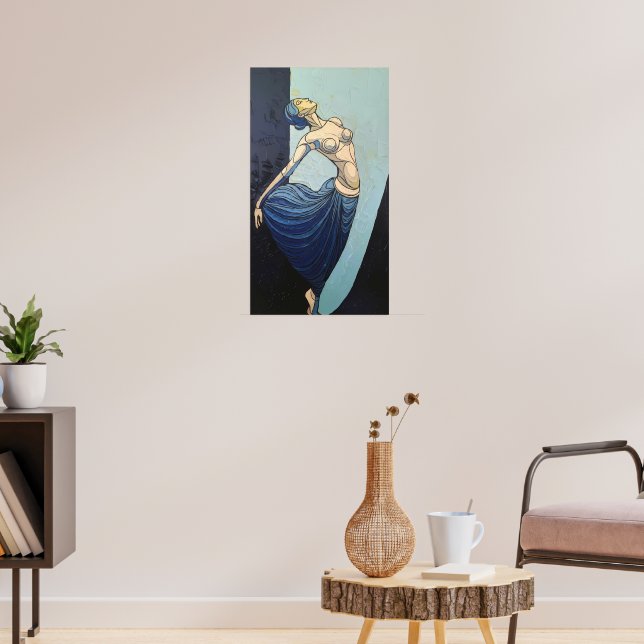 Poster Tradition Moderne : Élégance à Chaque Coup de Pinc (Salon 3)