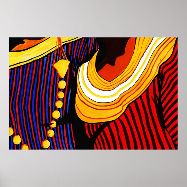 Poster traditionnel des Maldives (Devant)