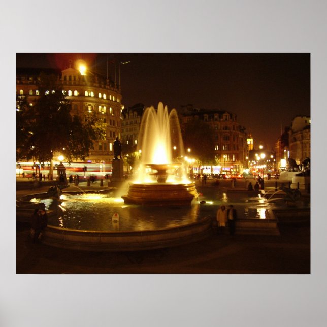 Poster Trafalgar Carré (Devant)