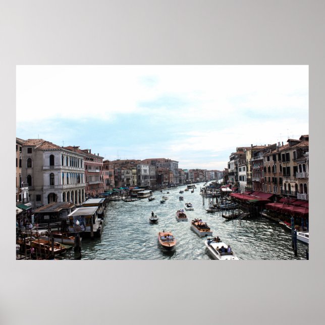 Poster Trafic à Venise (Devant)