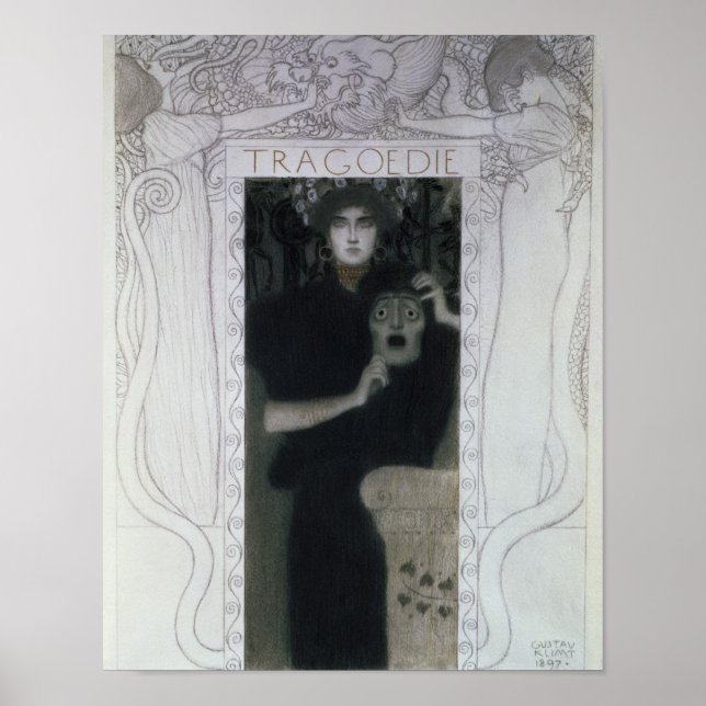 Poster Tragédie, 1897 (Devant)