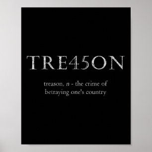 Poster Trahison Tre45sur l'approche désespérée