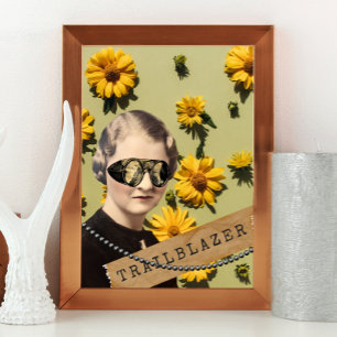 Poster Trailblazer Daisies Kitsch