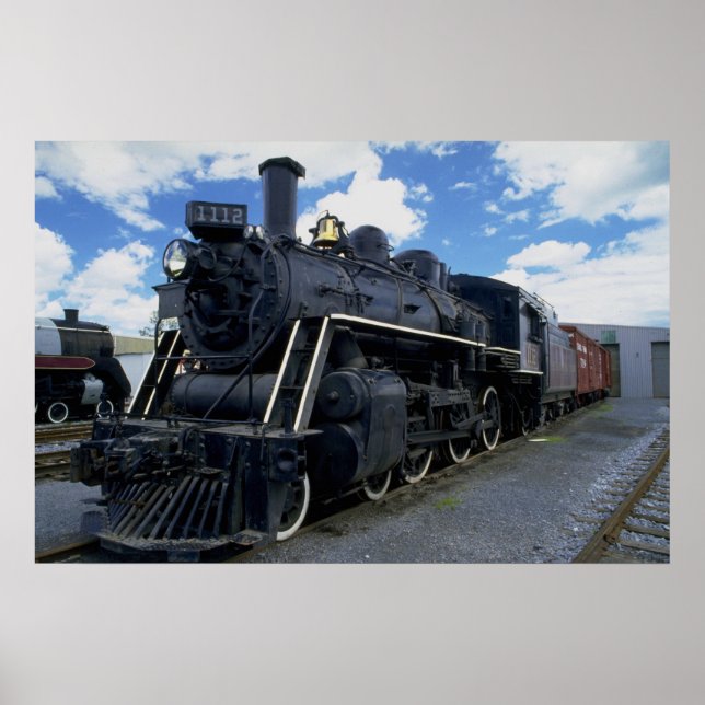 Poster Train antique (Devant)