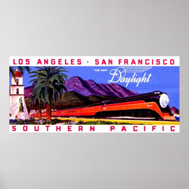 Poster Train de jour 1922 (Devant)