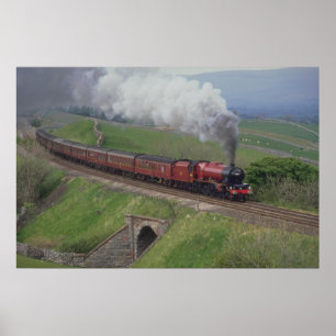 Poster Train de vapeur