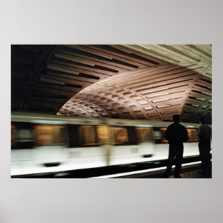 Poster Train de vitesse