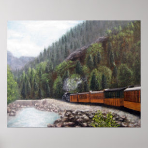 Poster Train Durango