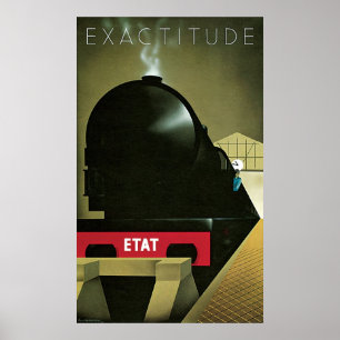 Poster Train Exactitude