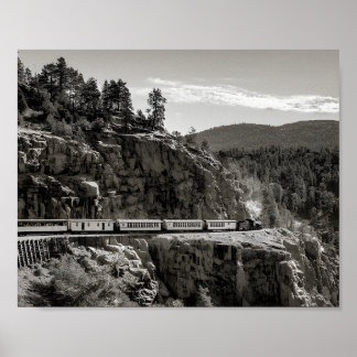 Poster Train ferroviaire Durango Silverton