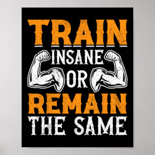 Poster Train Graphique Dur Pour Les Ventilateurs De Bodyb