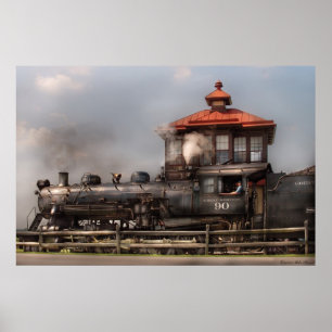 Poster Train - Le Great Western 90