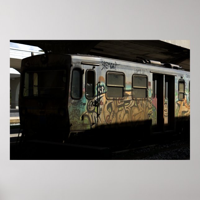 Poster Train local (Devant)