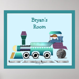 Poster Train Toot Toot