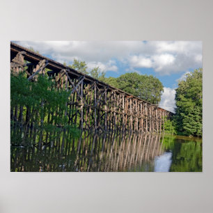 Poster Train Trestle