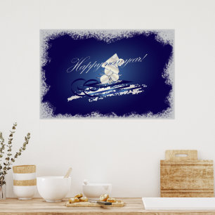 Poster traîneau HNY