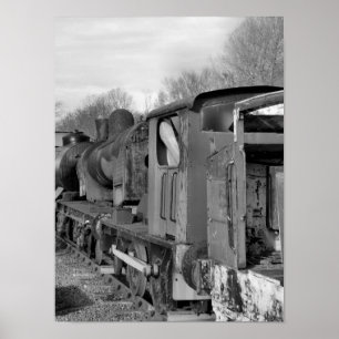 POSTER TRAINS À VAPEUR