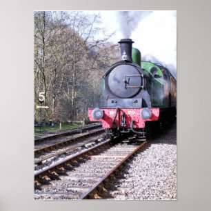 POSTER TRAINS À VAPEUR