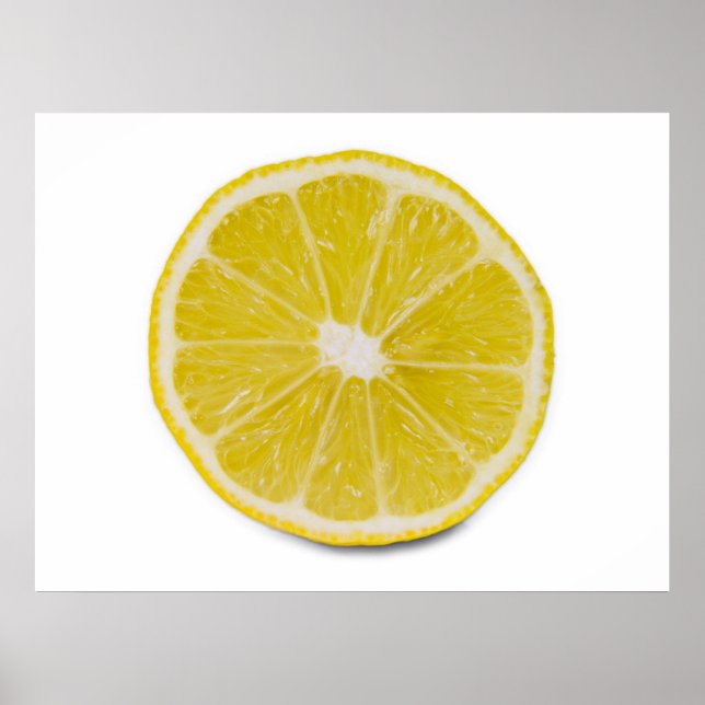 Poster tranche de citron (Devant)
