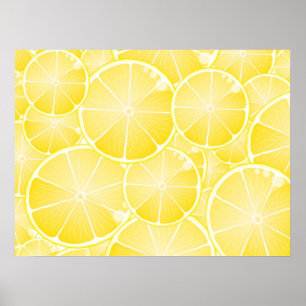Poster Tranches de citron