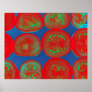 Poster Tranches de tomates
