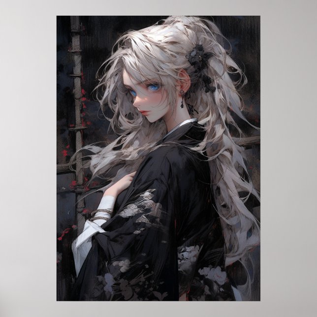 Poster Tranquillité d'or : Beauté de l'Orient (Devant)