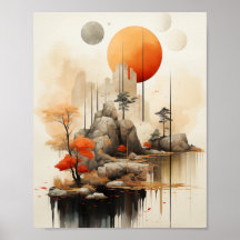 Tranquillité zen : Sérénité montagneuse