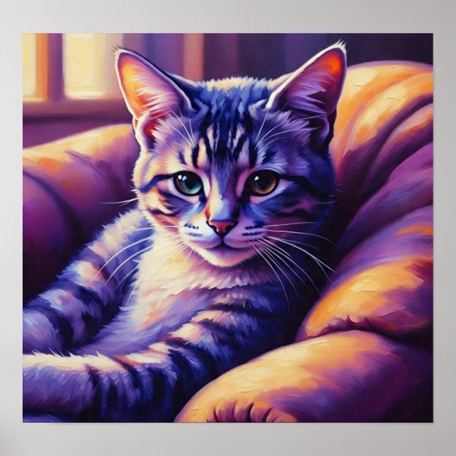 Poster TranquilTabbyCat (Devant)