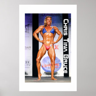 Poster Transgenre Bodybuilder Chris Tina Bruce