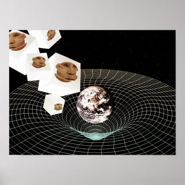 Poster Transition vers une autre dimension (Devant)