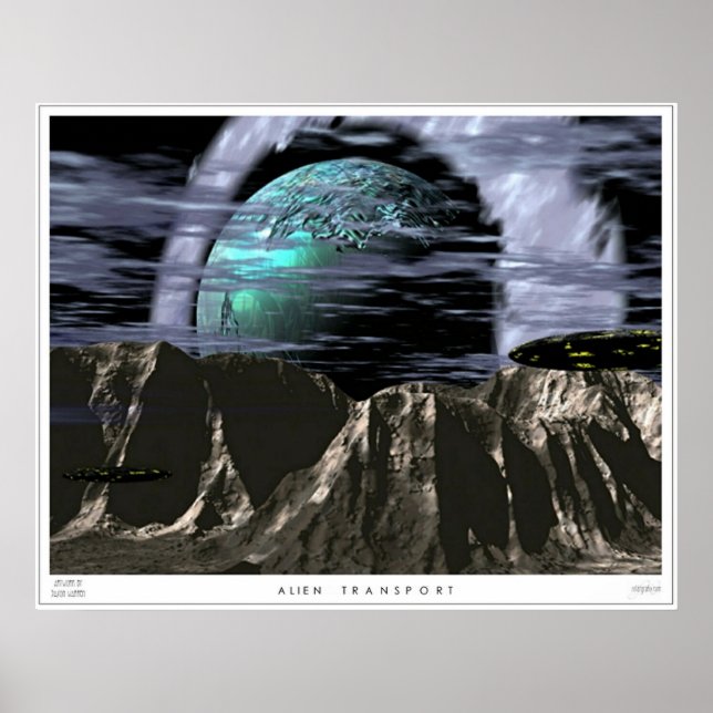 Poster Transport Alien (Devant)