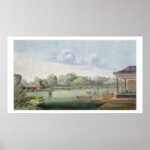 Poster Transport de caisses de thé (avec papier)