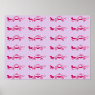 Poster Transport Fairytale ~ Papier d'enveloppement cadea