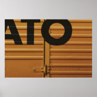 Transporteur de fret de véhicule jaune