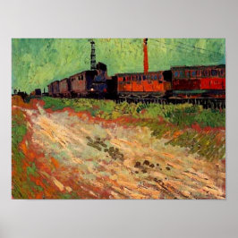 Poster Transporteurs ferroviaires (F466) Van Gogh Fine Ar