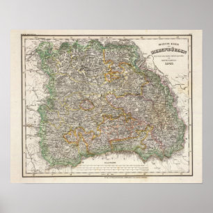 Poster Transylvanie, Roumanie