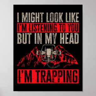 Poster Trapper de chasse au piège 1