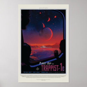 Poster TRAPPIST-1e Exoplanet