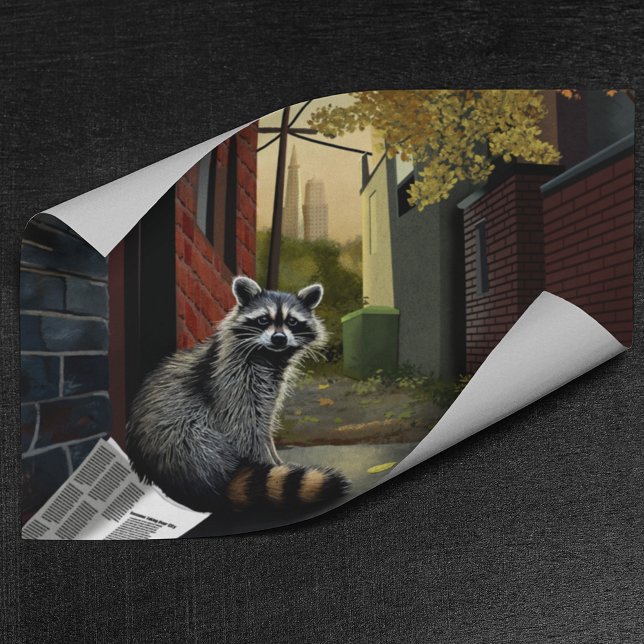 Poster Trash Panda prend une décision (Créateur téléchargé)