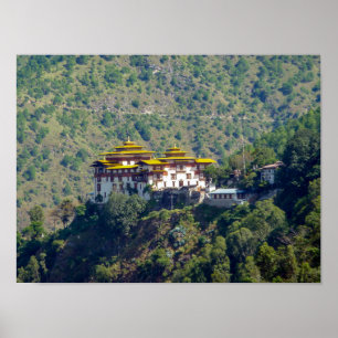 Poster Trashigang Dzong - Est du Bhoutan