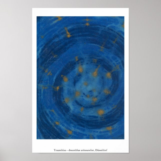 Poster Traumblau - dreamblue (Devant)