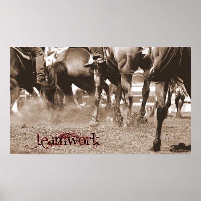 Poster Travail d'équipe (Devant)