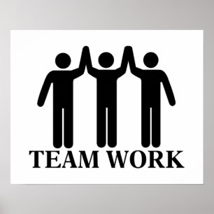 Poster Travail d'équipe