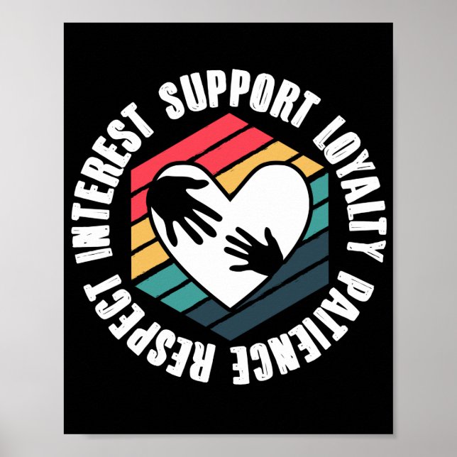 Poster Travailleur social (Devant)