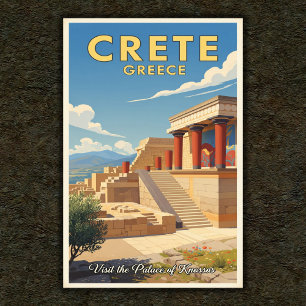 Poster Travel Greece : une collection Vintage d'affiches 