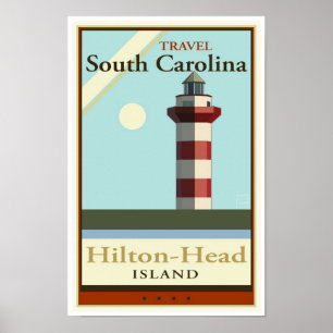 Poster Travel South Carolina