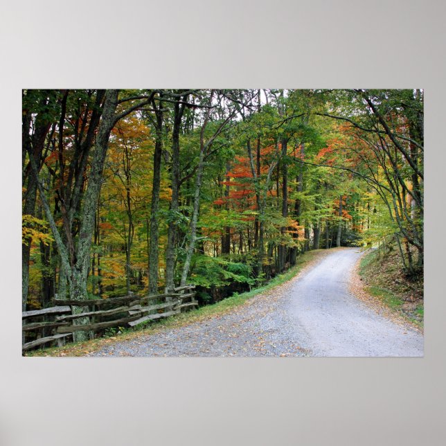 Poster Traveled The Road Less (Devant)